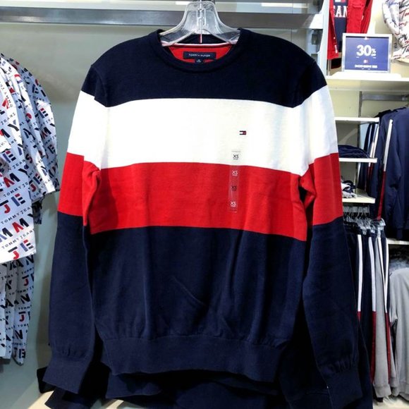 NWT L Tommy Hilfiger 78J2112 410 Sweater - Picture 5 of 6